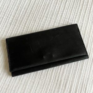 ABLE Black Debre Wallet - 100% Leather